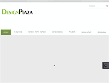 Tablet Screenshot of designplaza.gr